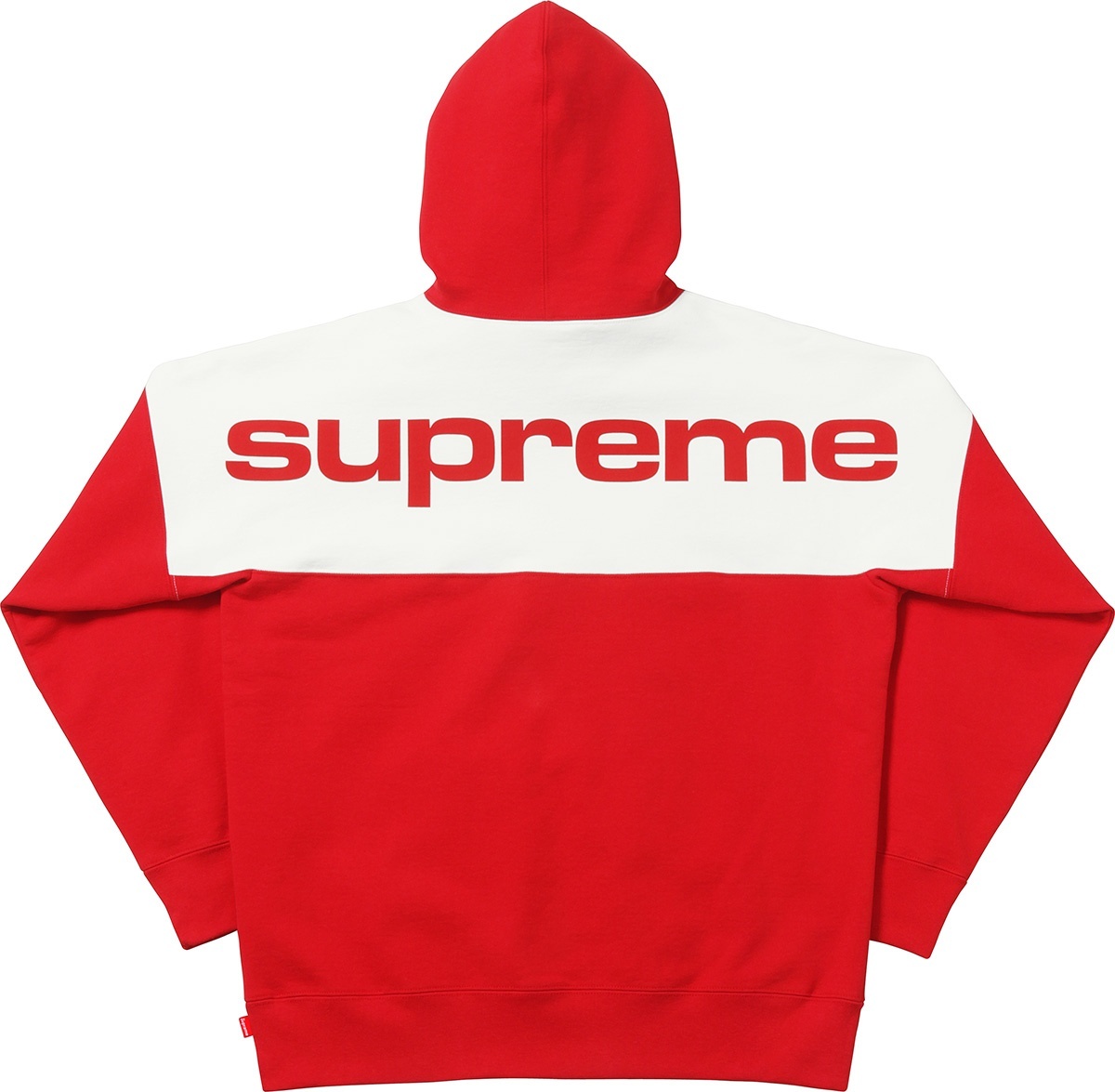Blocked Hooded Sweatshirt view 9